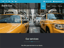 Tablet Screenshot of barretire.com